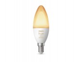 BEC smart LED Philips, soclu E14, putere 5.2W, forma lumanare, lumina toate nuantele de alb, alimentare 220 - 240 V