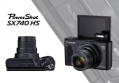 Camera foto CANON PowerShot SX740HS BK, 20.3 MP, senzor CMOS tip 1/2,3, cu iluminare din spate, 40x Zoom optic, 40x Zoom digital, 3