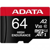 CARD MicroSD ADATA, 64 GB, MicroSDXC, clasa 10, standard UHS-I U3