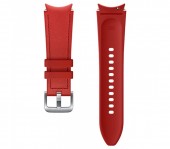 Hybrid Leather Band 20mm S/M Red